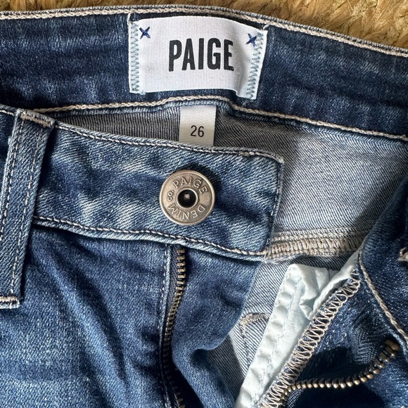 PAIGE hoxton crop jeans size 27 - Picture 1 of 3